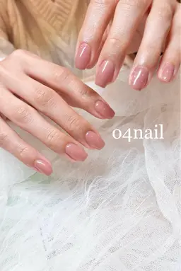 【Hand】オフィスネイルに　うる艶🫧ワンカラー