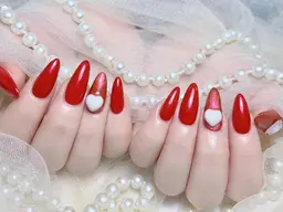 🎀スカルプ長さだし+つけ放題持ち込みデザイン12500(デザイン2本まで)【初回ジェルオフ無料ケア込み】