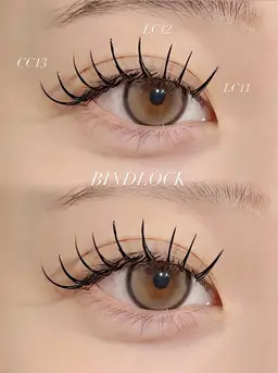 🤍flatlash Lカール‎🤍