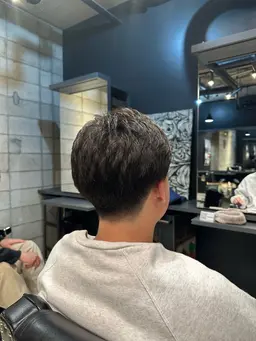 メンズカット+シャンプー+スタイリング