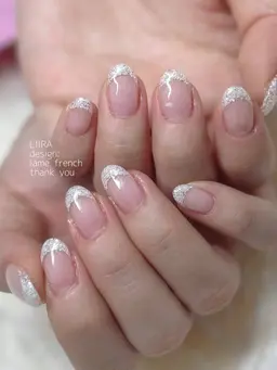 ラメネイル✨オフ込みケア付き✨