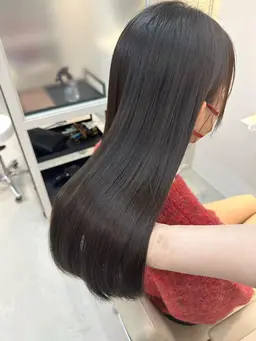 縮毛矯正+Aujuaクイックトリートメント