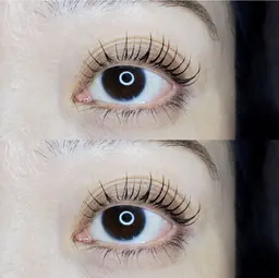 まつげパーマ 上のみ