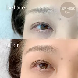 垢抜け眉スタイリング(眉wax/眉カット/間引き/メイク込)⚠️目元の撮影・sns投稿のご了承をいただける方のみ
