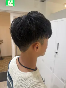 メンズカット・ナノバブルシャンプー⭐️