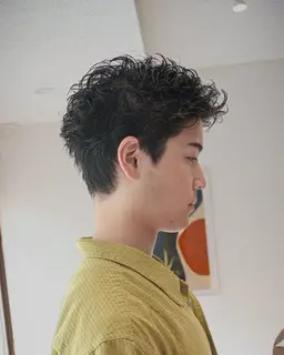 【メンズ人気No.1】スパイキーショート✖️ピンパーマ