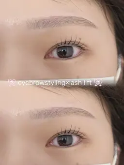 【新規限定✨️】まつ毛パーマ×美眉スタイリング（セットメニュー）