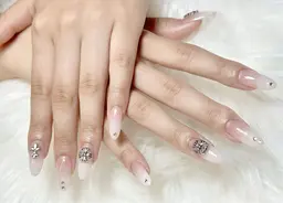 【オフあり】シンプルなのに気品がある★ベイビーブーマーネイル