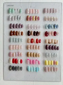 練習モデルメニュー/ハンドジェルシンプルアート⚠︎オフなしメニュー