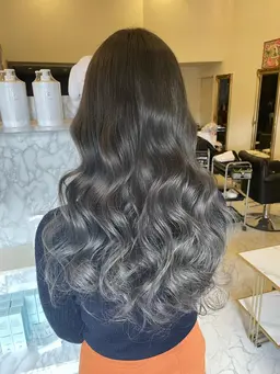 🌐透明感アッシュカラー🌐【アディクシーカラー＋TR】