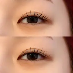 【圧倒的持続🖤LEDマツエク】フラットラッシュ100本迄 \オフ込み&ʙʀᴏᴡɴのmix可能/