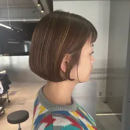 カット+ブリーチ✨(ハイライト、バレイヤージュ、白髪ぼかし)+カラー+炭酸泉