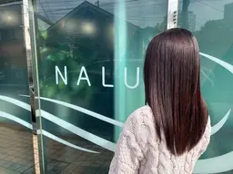 カット+柔らか縮毛矯正+スムーストリートメント/マイクロバブルmarbb付き/グレーベージュ/レイヤーロング/暗髪/