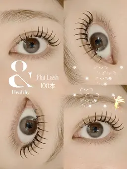 【導入記念価格】《＆helthy / アンドヘルシー》マツエク120本～140本＋まつ毛パーマ⚠️詳細をご一読下さい⚠️