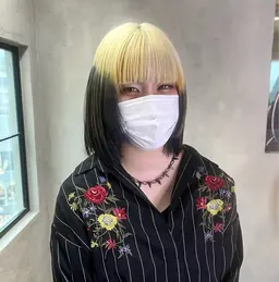 ✨️🔷印象を変えたい!!デザインカラー🔷✨️ブリーチ+デザインカラー+トリートメント(ブリーチ込)