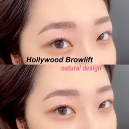 【4月5〜6.8〜9日10時来店限定★トレーニングモデル限定🤎】ハリウッドブロウリフト【WAX＆眉メイク込】¥0