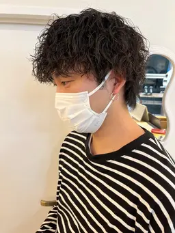 【メンズ人気🌀✨️】カット + ツイストスパイラルパーマ