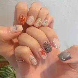 オフ有【デザインフリー】税込¥2200分のアートが含まれているメニューになります