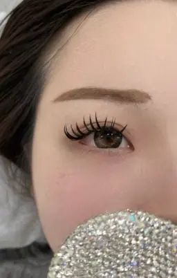 全員まつエク新技術★マツエク✕パーマフラットラッシユ 100本¥7980