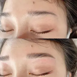 【美眉毛アイブロウWAX】黄金比×トレンドで垢抜けまゆ毛(メイク込)_3900