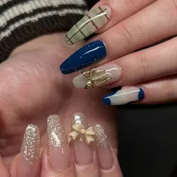 ❤️［オフあり］チップ長さ出し10本＋持ち込みデザイン