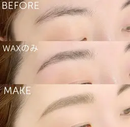 minimo限定☆美眉スタイリングWax   メイクあり