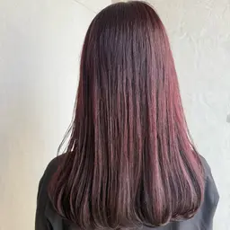 🌷カット➕カラー➕ハホニコトリートメント🌷顔周りカット/艶髪/ブリーチなしカラー/暖色系カラー/