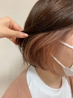 🫧🤍イヤリングカラー+ブリーチ+高保湿トリートメント🫧🤍