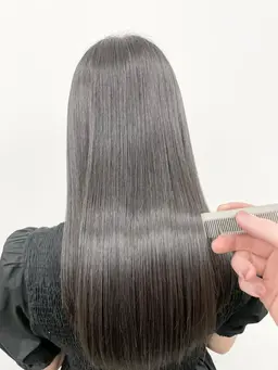 2回目以降の方【髪質改善サブリミックトリートメント】➕【イルミナカラー】超音波アイロン使用❤️