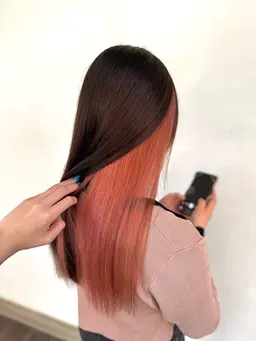 インナーカラー + トリートメント🍊