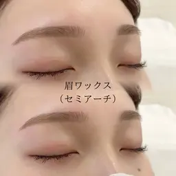 【大人気】眉ワックス(眉スタイリング込み)🍯ご希望や骨格の黄金比に合わせて似合わせ眉🌿セミアーチ眉