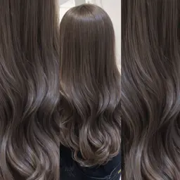 【髪質改善艶カラー＋メンテナンスカット＋トリートメント】メンテナンスカット付きのうるおい艶カラー✨