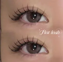 【束間まつ毛にもできる】フラットラッシュ100本　　　　　　　　　　　　※前回モデル価格の方も対象