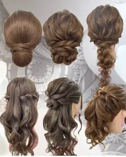 平日15時〜18時半までの限定価格!クイック洋髪ヘアアレンジ🎀