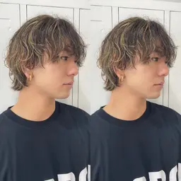 〖 メンズ限定〗ハイライト＋カラー