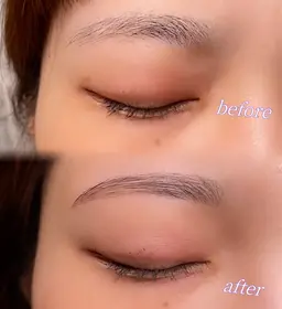 【ミニモ限定🌸🤍】美眉スタイリングWAX➕パーマ💎注意事項のご確認をお願いします🙂‍↕️