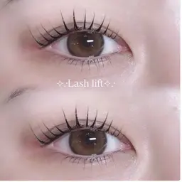 まつげパーマ 《上下》 [神楽坂:飯田橋]韓国風束感コーティング付き💕【土日メニュー】