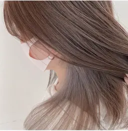 【ブリーチなし】透明感ダブルケアカラー✨🎨 ＋トリートメント🧴✨