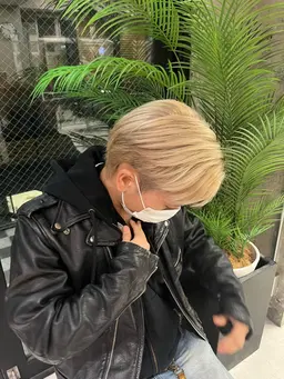 《1日2名様限定‼️》メンズWカラー🧑🏼‍🦱(ケアブリーチ込)