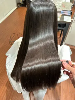 似合わせカット＋髪質改善ストレート＋保湿トリートメント