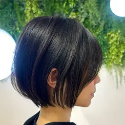 似合わせショート💇‍♀️➕ストレートパーマ🌀