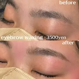 眉周りwax  カウンセリングでデザインを決めながら眉毛の周りをキレイにしていきます♪