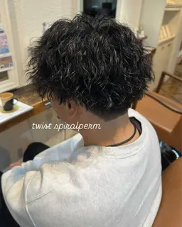 【大人気】カット×ツイストスパイラル