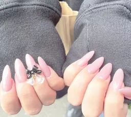 【新規当日限定クーポン‼️・ハンドネイルケア込み】✨長さだしok ワンカラーネイル(オフなし)¥5500