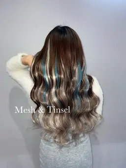 ✨キラキラティンセル✨1本¥150(⚠️ティンセルをつける際にエクステに挟む為長さ不要でもエクステ代が＋されます)