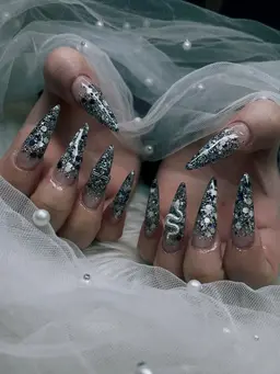 スカルプ ワンカラーorラメグラ