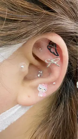 🚨他のメニューと併用で200円引き💎耳ツボジュエリー💎10パーツ🥰