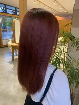 【ハイトーンでも色持ち◎】ダブルカラー＋トリートメント20%off(シャンプー、ブロー込み)