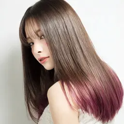 【ご新規価格】しっかり透明感✨ケアWカラー＋3stepTr￥18760→￥13640