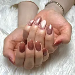 65色以上から選べる♡マグネットネイル